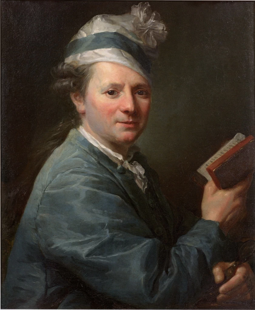 Ritratto del patrigno dell'artista in berretto da notte e vestaglia